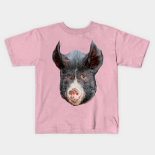 Pigs head Kids T-Shirt